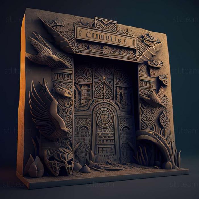 3D модель Игра LaHalf of Darkness Tomb of Zojir (STL)